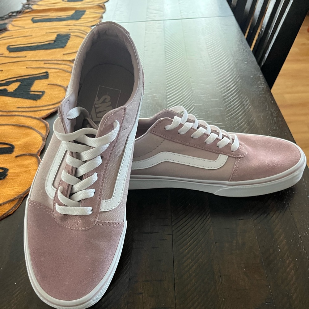Pinkish- purplish vans! Size 9.5